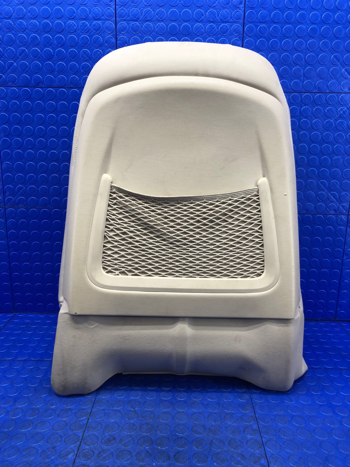 2017-2022 MASERATI LEVANTE FRONT LEFT UPPER SEAT CUSHION BACKREST BEIGE LEATHER