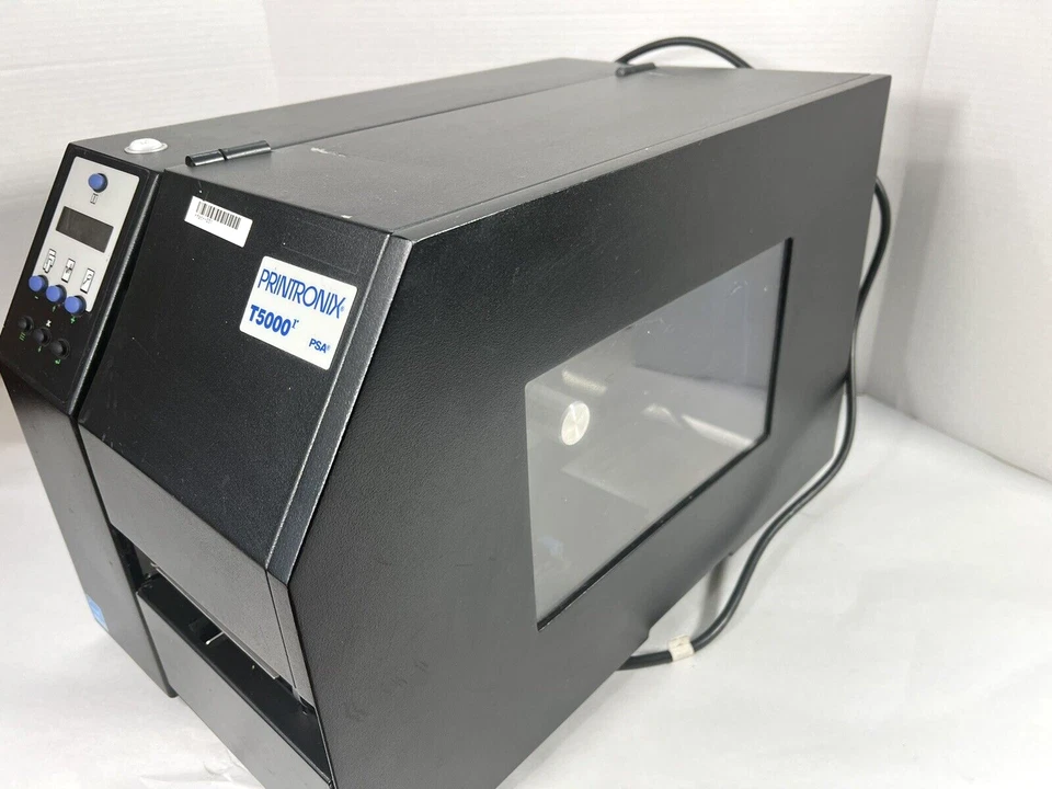 Printronix T5000r T5204r Thermal Transfer Label Printer Ethernet USB for PARTS - Image 3 of 4