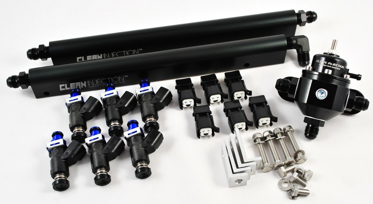 fit Nissan 300zx Z31 450cc fuel injectors rail 84-89 VG30