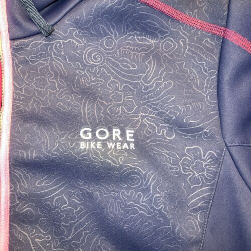 Gore Bike Wear Womens Jacket M Blue Countown SO Hoodie Windstopper Soft Shell - Picture 2 of 17