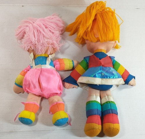 Vintage 1983 Rainbow Brite 18" & Tickled Pink Plush Doll by Hallmark & Mattel - Picture 3 of 10