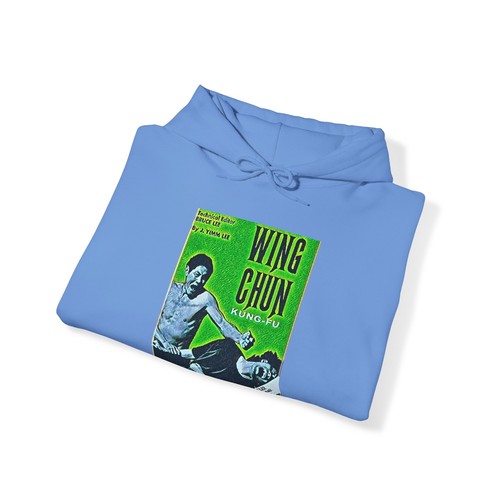 Wing Chun Kung-Fu Graphic Print Long Sleeve Unisex Heavy Blend Hooded Sweatshirt - Picture 25 of 29