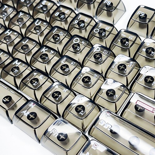 Thai Transparent Keycap Set PC Shine Through Backlit Keycaps CBSA Profile - Bild 12 von 14