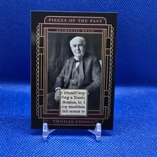 2025 9 Year Edition Pieces of the Past Relic - THOMAS EDISON