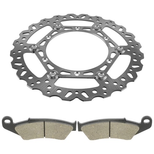 Front Brake Disc w/ Pads for Yamaha YZ125 2004-07 / YZ250 YZ250F 2002 2004-2007 - Picture 4 of 7