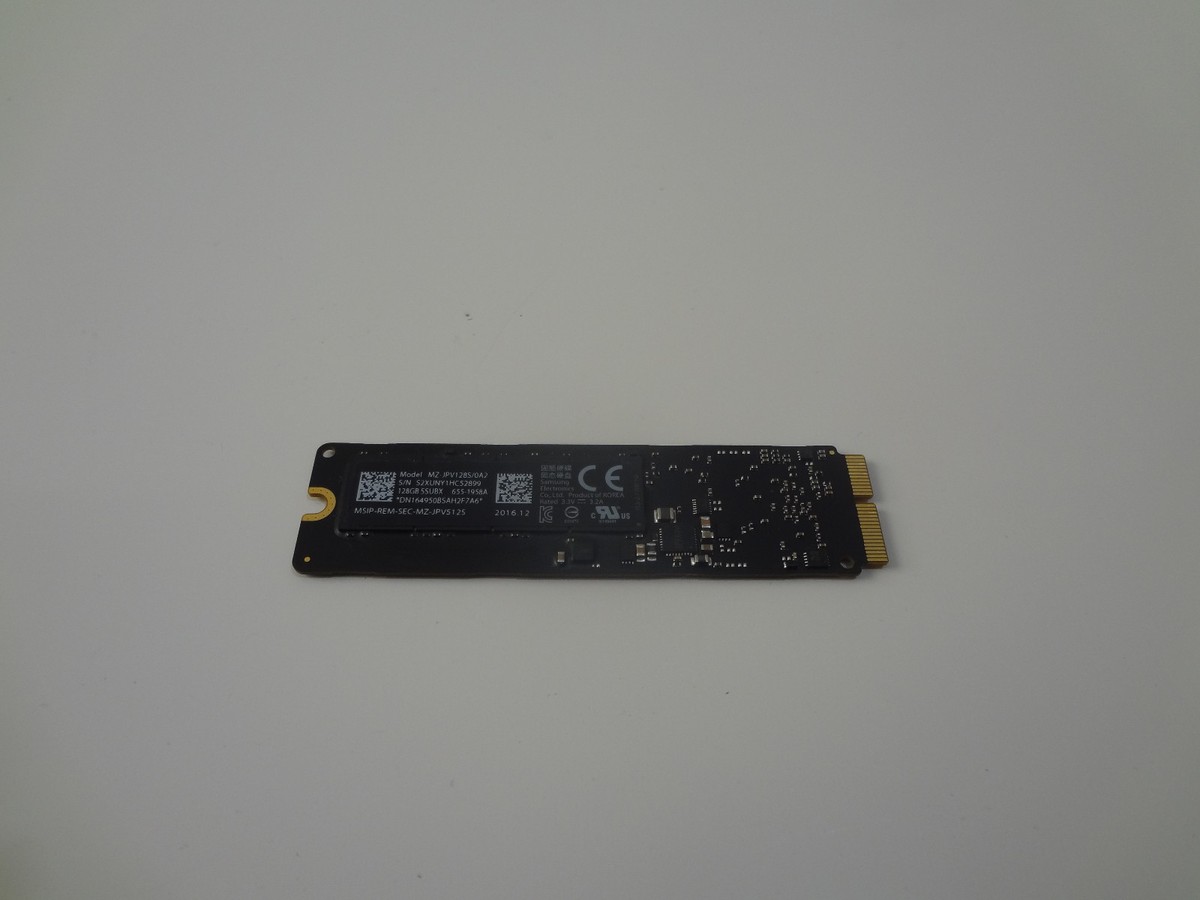 Samsung MZ-JPV128S/0A2 SSUBX 128GB SSD for MacBook Air/Pro Samsung MZ-JPV128S/0A2 SSUBX 128GB SSD for MacBook Air/Pro