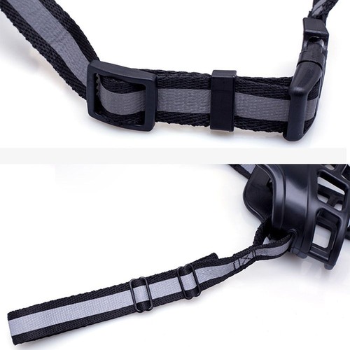 Pet Dog Muzzle Soft Silicone for S/M/L/XL Dogs Anti Biting Chewing Basket Mask - Picture 10 of 14