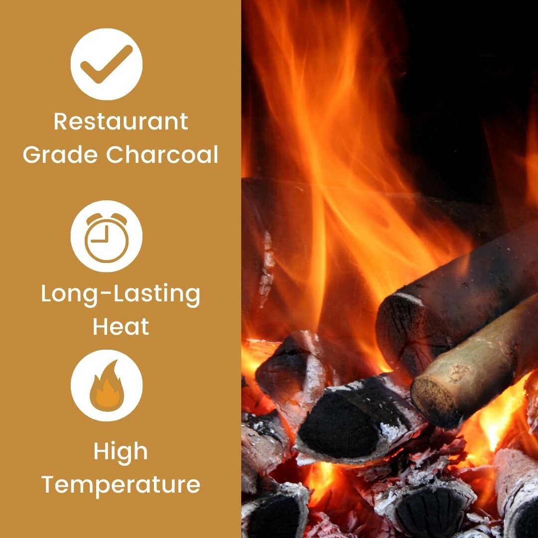 Restaurant Grade 12kg Charcoal Cooking Fuel For BBQ Grille Oven Grill eBay