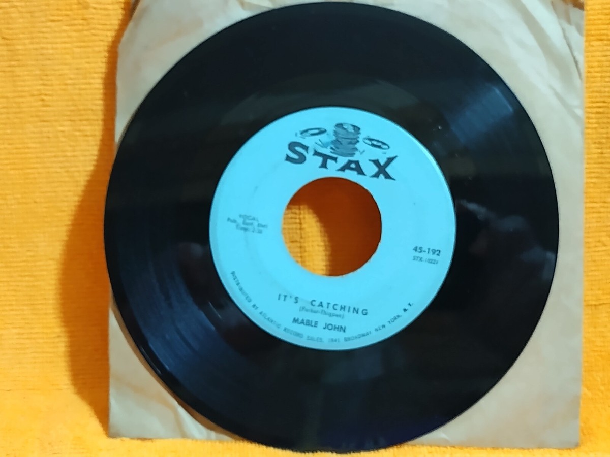 MABLE JOHN-YOUR GOOD THING/IT'S CATCHING-STAX-1966-45-192 VG
