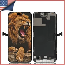 Soft OLED Display Digitizer LCD Touch Screen Replacement For iPhone 14 Pro Max