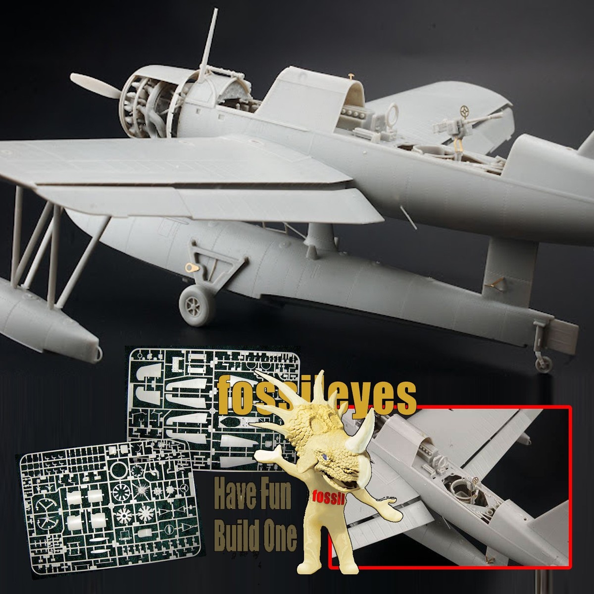 Kitty Hawk 32016 1/32 Os2u Kingfisher Plastic Model Kit for sale