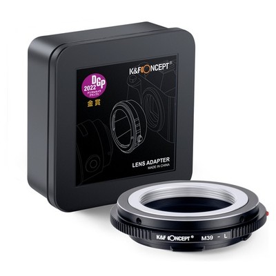 K&F CONCEPT Lens Adapter M39 to L for Leica M39 Lens to L Mount Camera Body