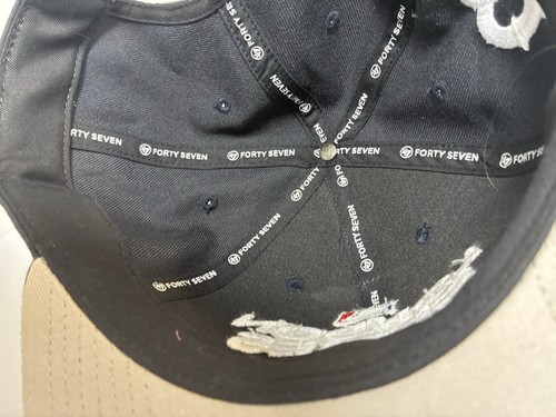MLB World Tour London Series Hat Boston  Adjustable Cap 47 Captain - Picture 7 of 9