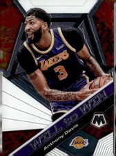 2019-20 Panini Mosaic #6 Anthony Davis Will to Win