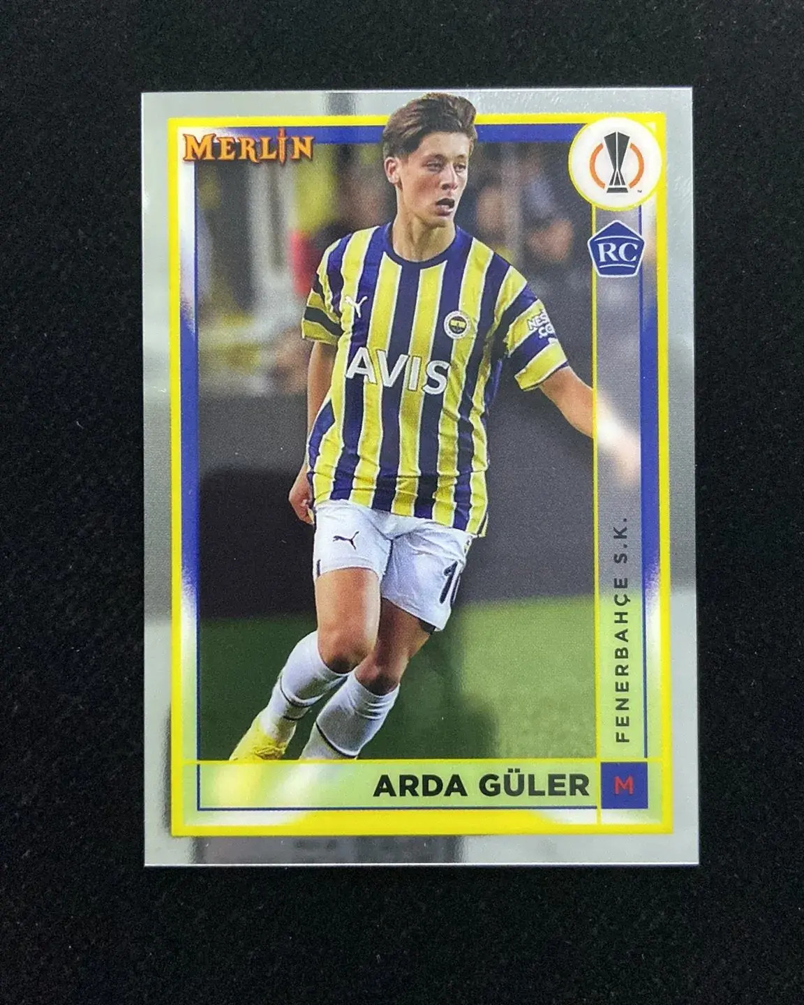 2022-23 Topps Merlin UCC #43 Arda Guler RC Rookie Fenerbahce S.K.