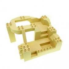 1x Lego Duplo 3D Bau Platte 14x16x8 beige Felsen groß 4278578 31384