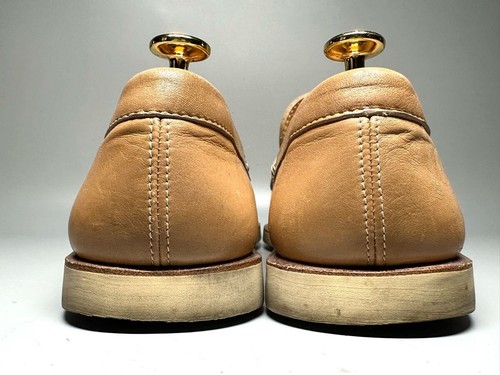 Men 7.0US Salvatore Ferragamo Gancini Men'S 6.5 Or So 52552 Bit Loafers Beige Le - Picture 4 of 8