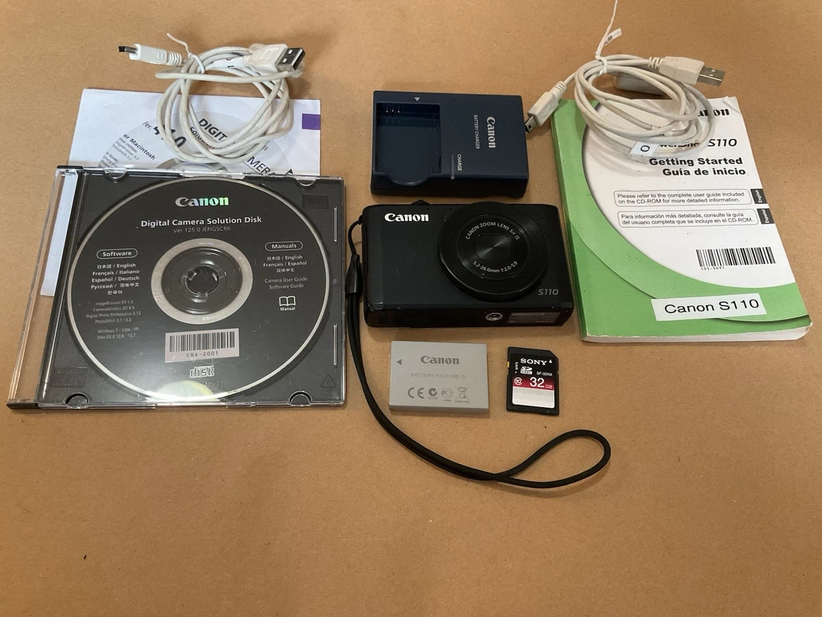 【値下げ】【美品】キヤノン PowerShot S110 予備バッテリー付き Canon PowerShot S110 Digital Cameras for Sale - Shop New & Used