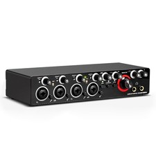 High-Performance Interface Sound Card with 48vPhantom Power USB DC5V