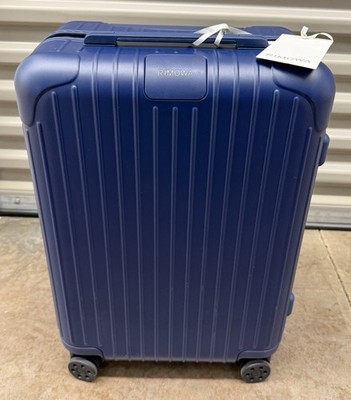 New! Rimowa Essential Cabin Carry On Suitcase 36L Matte Blue