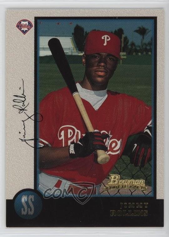 1998 Bowman Jimmy Rollins #181 0q3