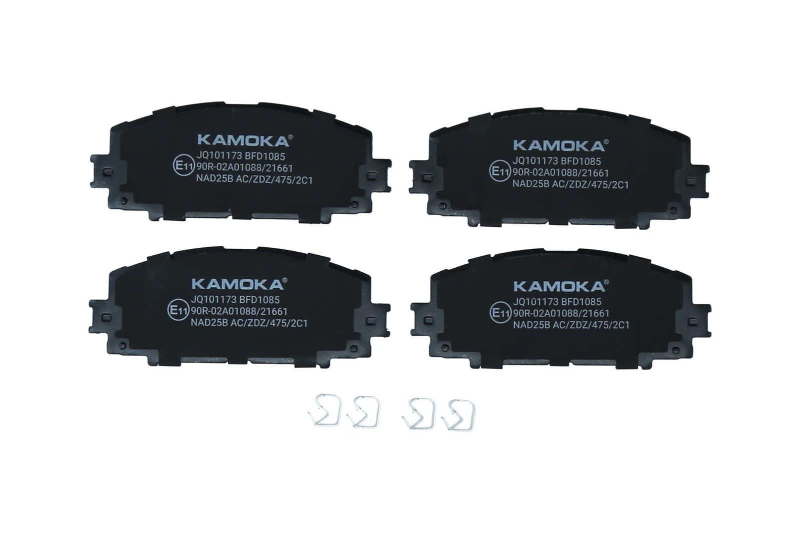 Fits KAMOKA UK�ADY HAMULCOWE JQ101173 HAM PADS. BEFORE. TOYOTA YARIS  ⭐UK Stock⭐