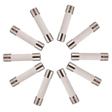 BOJACK 30AL250V 6x30mm 30A 250V Slow-Blow Ceramic Fuses 30 amp 250 Volt 