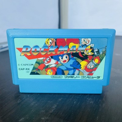 Rockman 1 Nintendo Famicom Capcom 1987 CAP-RX Mega Man