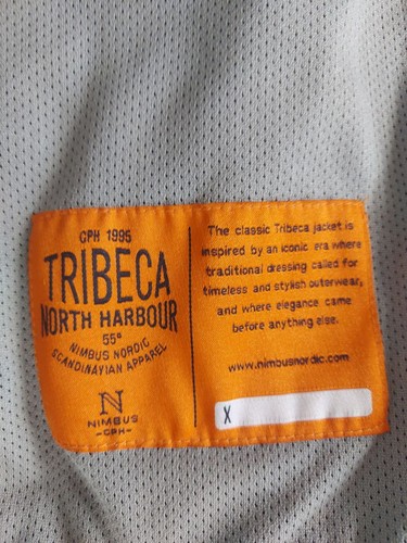 Tribeca North Harbour Nimbus Nordic Herren Schwarz Nylon Bomber Fliegerjacke Gr. XL - Bild 21 von 24