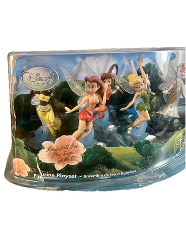 Disney Campanilla y Amigos Hadas Juego Estatuillas Decoración de Pasteles - Imagen 3 de 4