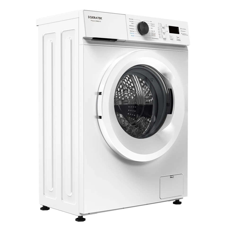 Waschmaschine 6 kg Dampf NUR 44 cm Tiefe NEU Inverter Motor EEK A Startzeit NEU - Bild 4 von 4