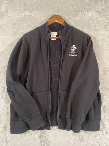 Disney Mickey Mouse Jacket Womens 1X Full Zip Walt Disney World Embroidered - Imagen 12 de 12