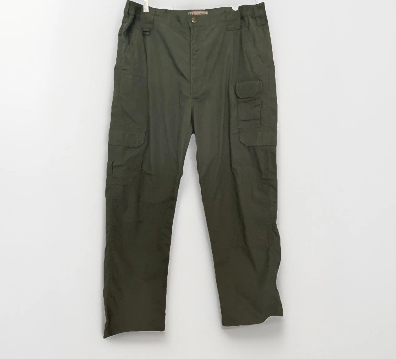 5.11 Tactical Cargo Pant Men 38 Army Green Hike Canvas Ripstop Utility Work