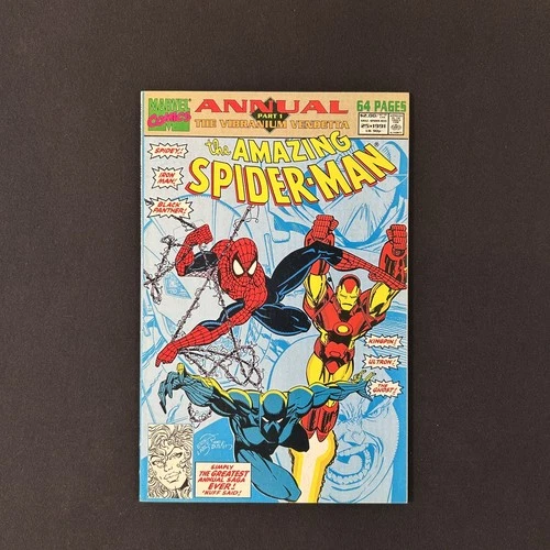 Amazing Spider-Man Annual #25 1991 7.5/VF-, 1st solo story featuring Venom