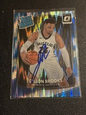 2017-18 Donruss Optic Dillon Brooks Signed #152 ROOKIE Rc Ip Auto Gtp Shock