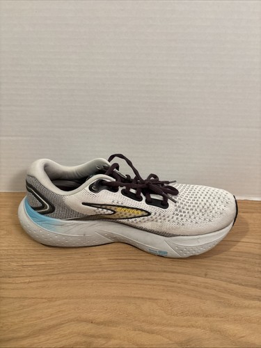 Brooks Glycerin 21 Men Size 10.5 D Gray Blue Athletic Running Gym Shoes Sneakers - Picture 7 of 11