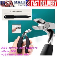 US Ergonomic Nail Clippers for Seniors Angled Head, Ideal for Thick  Toenails