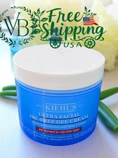 Kiehls Ultra Facial Oil-Free Gel Cream Face Moisturizer for Oily Skin, 4.2 oz