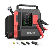 Car Jump Starter with Air Compressor, 9000A Peak 26800mah Up to All Gas or 1...