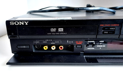 SONY DVD/VCR combo RDR-VX555 - TESTED Plays DVD's and VHS, dubbing