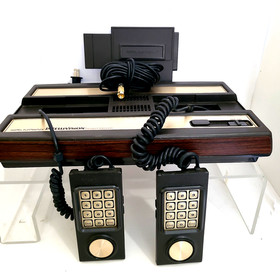 Mattel Intellivision Console 2609 A Bundle, Intellivoice Module, 8 Games, Read