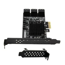 8 Port SATA3.0 PCI Express Expansion Card PCI-E Controller 6G Adapter For HDD