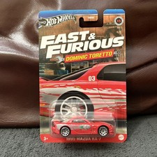 Hot Wheels Fast & Furious Dominic Toretto '95 Mazda RX-7 Walmart Exclusive
