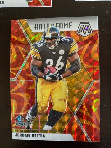 2020 Panini Prizm Hall of Fame Barry Sanders Bettis Urlacher Polamalu Lot - Picture 3 of 7