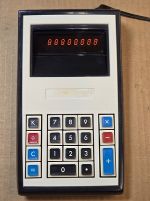 Commodore US-I (US-1) Vintage Calculator Working Well Fairly Clean