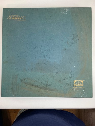 Vintage 1977 SCRABBLE Deluxe Edition Turntable Board Game Selchow & Righter Co - Picture 2 of 4