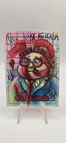2023 Topps Garbage Pail Kids Valentine's Day is Canceled SKETCH CARD GREG TREIZE