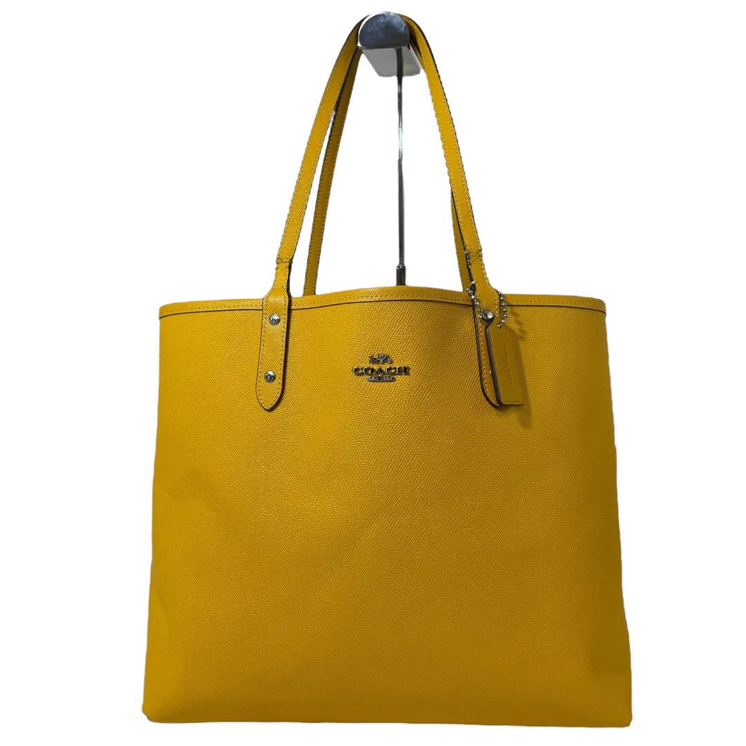 Coach F36658 Reversible City Tote In Signature Brown Black for