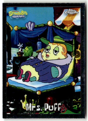 Topps SpongeBob Chrome 2025 No. 15 Mrs. Puff