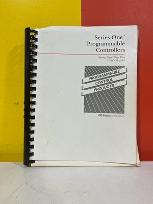 GE Fanuc Automation GEK-90842C 1988 Programmable Controllers User's Manual